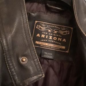 Arizona brown leather jacket XXL,